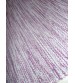 Gyapjúfonal rongyszőnyeg lila, szürke 70 x 100 cm