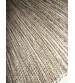 Gyapjúfonal rongyszőnyeg barna 70 x 100 cm