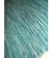 Gyapjúfonal rongyszőnyeg zöld, kék 70 x 200 cm