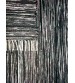 Pamut rongyszőnyeg fekete, nyers, lila 80 x 130 cm