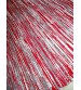 Pamut rongyszőnyeg piros, fehér, szürke 75 x 150 cm