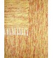 Pamut rongyszőnyeg sárga, piros 80 x 145 cm