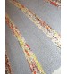 Vászon rongyszőnyeg szürke, barna 70 x 170 cm