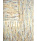 Vászon rongyszőnyeg kék, barna 70 x 150 cm