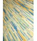 Vászon rongyszőnyeg sárga, kék, zöld 70 x 200 cm
