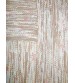 Vászon rongyszőnyeg fehér, barna, rózsaszín, sárga 80 x 170 cm