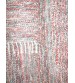 Vászon rongyszőnyeg szürke, piros 70 x 150 cm