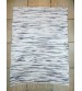 Vászon rongyszőnyeg fehér, kék 70 x 100 cm