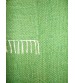 Vászon rongyszőnyeg zöld 70 x 100 cm