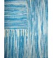 Vászon rongyszőnyeg kék, fehér 70 x 150 cm