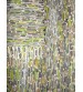 Vászon rongyszőnyeg zöld, szürke, barna 75 x 95 cm