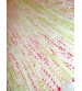 Vászon rongyszőnyeg zöld, piros, fehér 70 x 145 cm