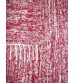 Bolyhos rongyszőnyeg bordó, szürke 75 x 150 cm
