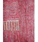 Bolyhos rongyszőnyeg bordó, szürke 75 x 100 cm