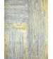 Bolyhos rongyszőnyeg kék, sárga 75 x 200 cm