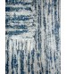 Bolyhos rongyszőnyeg kék, szürke, sárga 75 x 200 cm