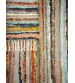 Bolyhos rongyszőnyeg színes 80 x 140 cm