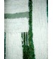 Bolyhos rongyszőnyeg zöld, nyers 75 x 100 cm