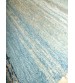 Bolyhos rongyszőnyeg kék, barna 75 x 150 cm